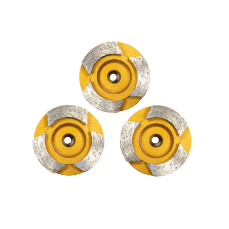 Diamond grinding concrete disc 1½" (44mm) set of 3 for EES 1400-3